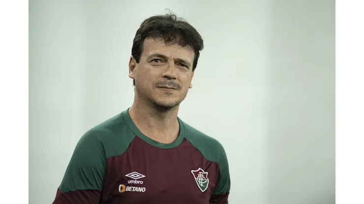 Fernando Diniz, técnico do Fluminense. Foto: Jorge Rodrigues/AGIF