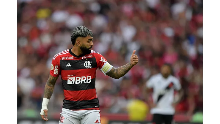 Gabigol, atacante do Flamengo. Foto: Thiago Ribeiro/AGIF