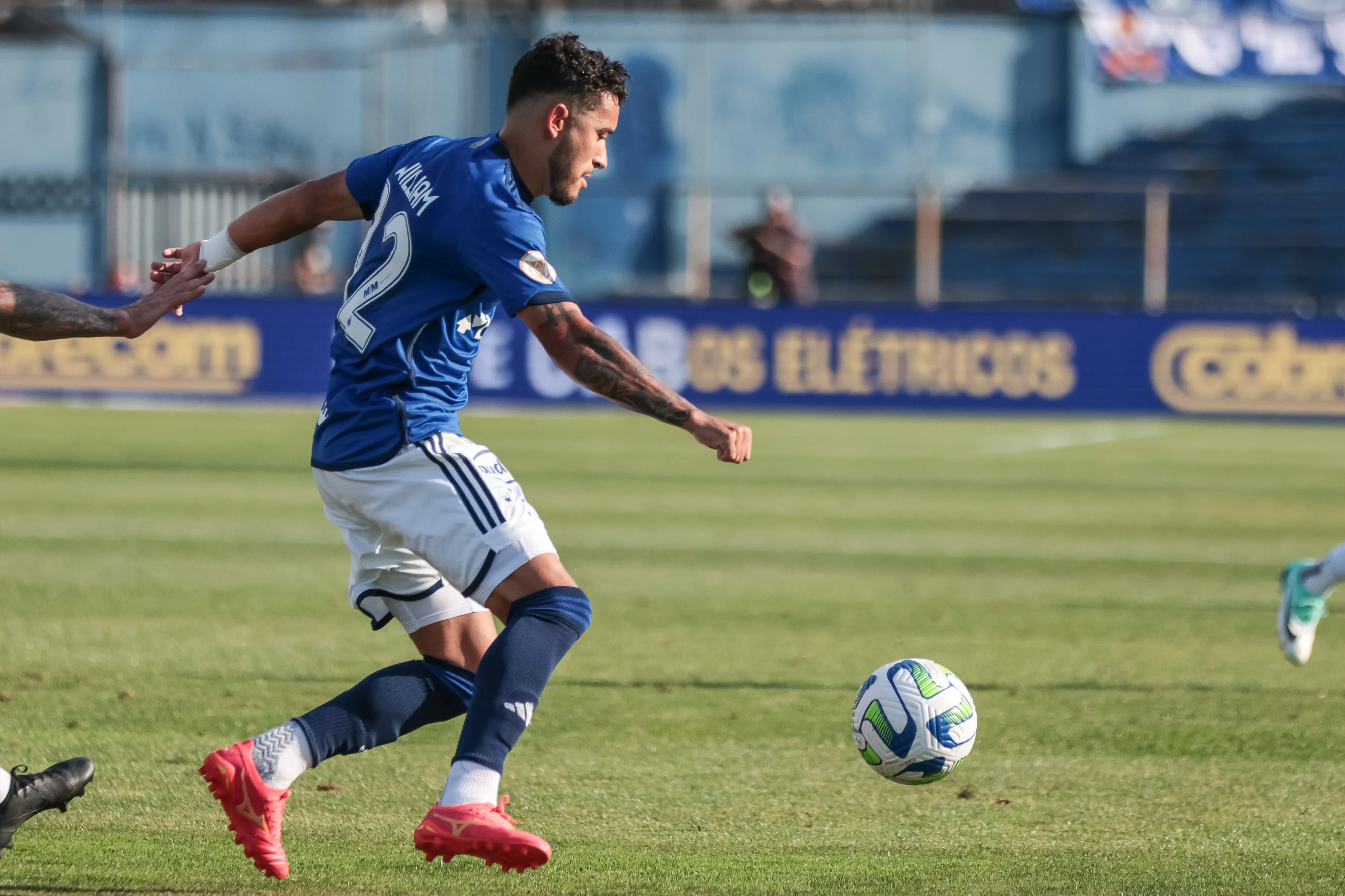 William em ação pelo Cruzeiro. Foto: Robson Mafra/AGIF