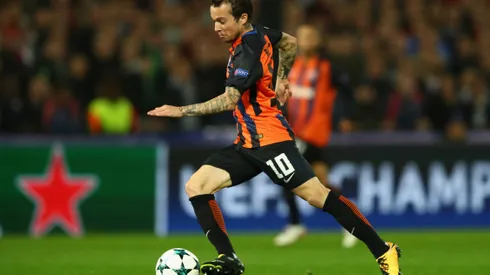 Bernard, em sua passagem pelo Shakhtar. Foto: Dean Mouhtaropoulos/Getty Images