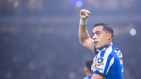 Foto: Azael Rodriguez/Getty Images – Funes Mori comemorando gol pelo Monterrey, no México