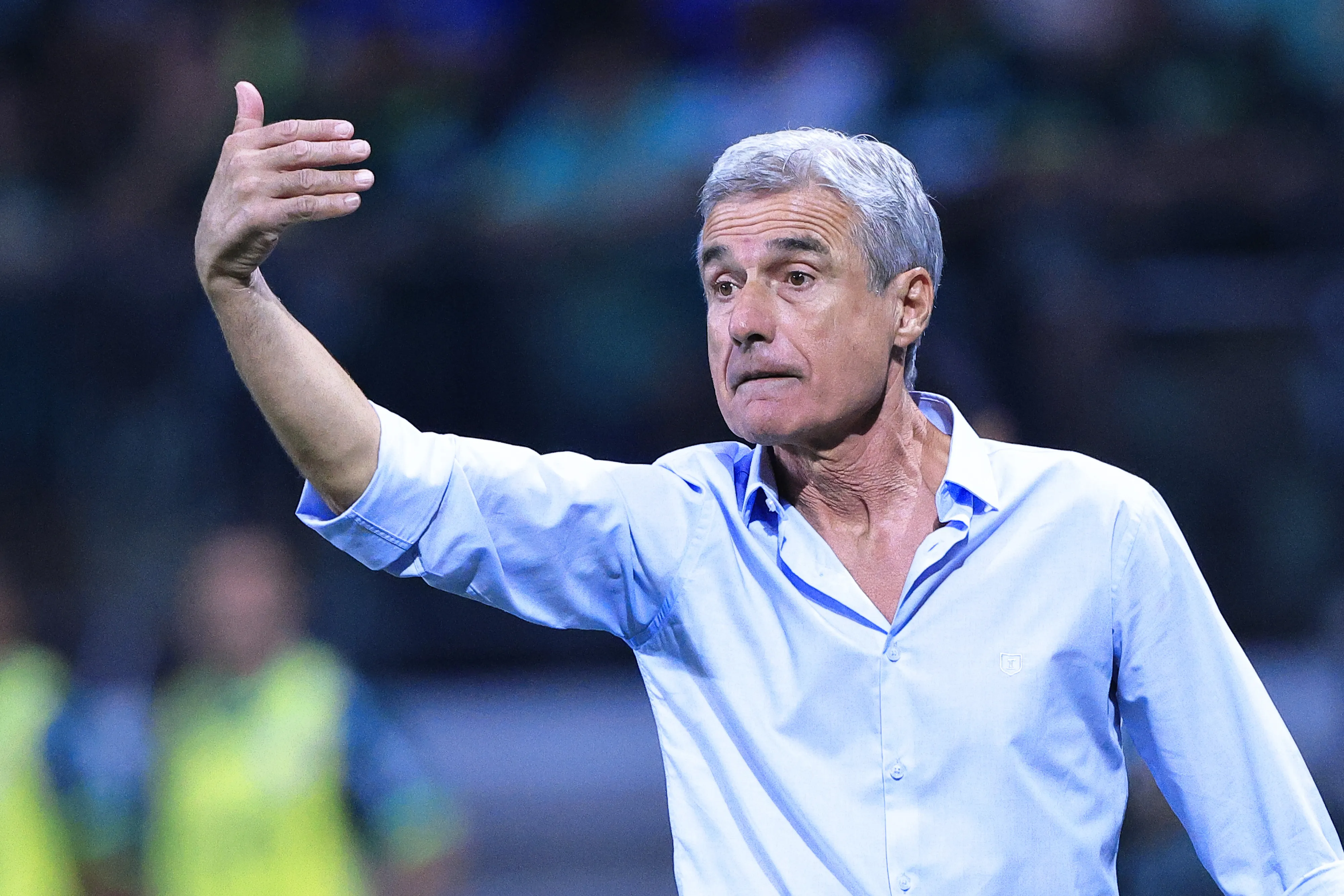 Luis Castro em sua passagem pelo Botafogo. Foto: Ettore Chiereguini/AGIF