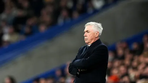 Carlo Ancelottu, técnico do Real Madrid. Foto: Angel Martinez/Getty Images