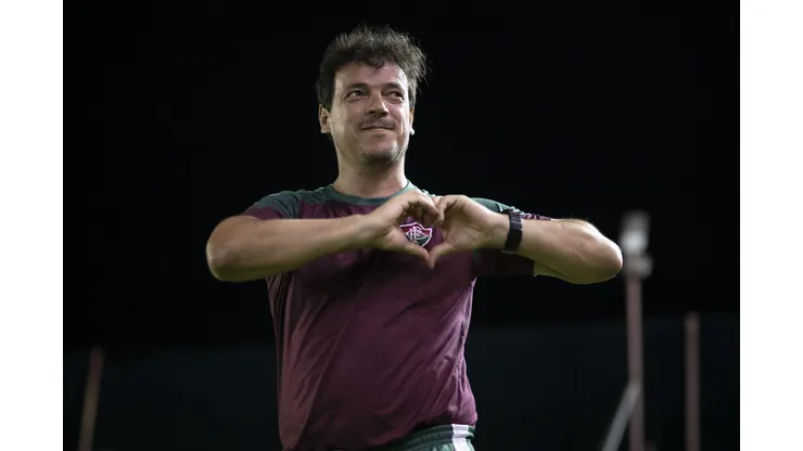 Fernando Diniz está próximo de completar dois anos com o Fluminense. Foto: Jorge Rodrigues/AGIF