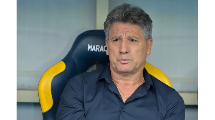 Renato Gaucho tecnico do Gremio durante partida contra o Fluminense no estadio Maracana pelo campeonato Brasileiro A 2019.