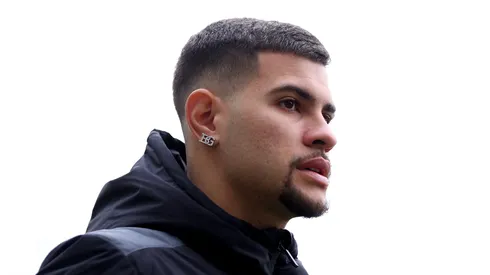 Bruno Guimarães, volante do Newcastle. Foto: George Wood/Getty Images