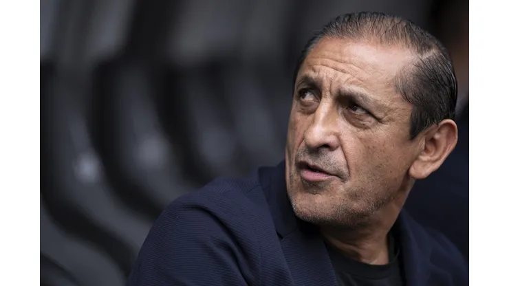 Ramon Diaz tecnico do Vasco durante partida contra o Botafogo no estadio Engenhao pelo campeonato Carioca 2024. Foto: Jorge Rodrigues/AGIF