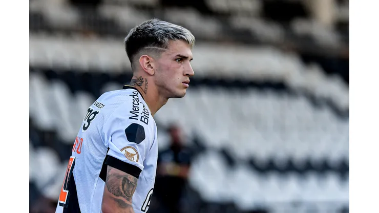 Luca Orellano em sua passagem pelo Vasco. Foto: Thiago Ribeiro/AGIF