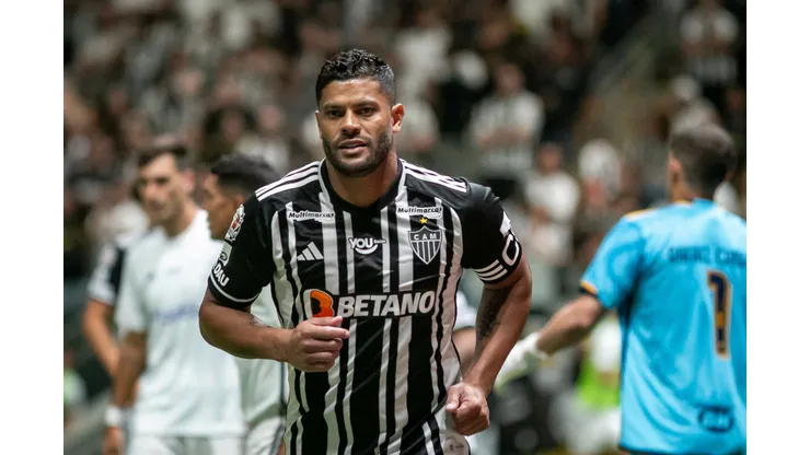 Hulk, atacante do Atlético-MG. Foto: Fernando Moreno/AGIF