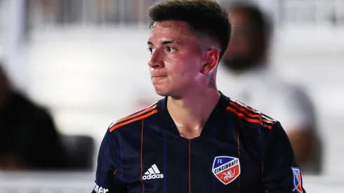Álvaro Barreal, lateral do FC Cincinnati. Foto: Lauren Sopourn/Getty Images