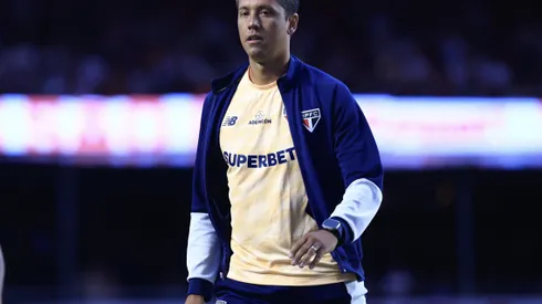 SP – SAO PAULO – 27/01/2024 – PAULISTA 2024, SAO PAULO X PORTUGUESA – Thiago Carpini tecnico do Sao Paulo durante partida contra o Portuguesa no estadio Morumbi pelo campeonato Paulista 2024. Foto: Marcello Zambrana/AGIF