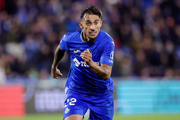 Damián Suárez no Getafe em 2023 – (Photo by David S.Bustamante/Soccrates/Getty Images)