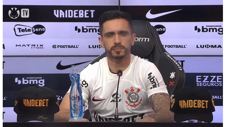 Apresentação de Igor Coronado. Foto: Reprodução Corinthians TV