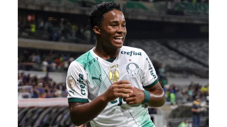 Endrick marcou no Derby contra o Corinthians - Foto: Gilson Lobo/AGIF