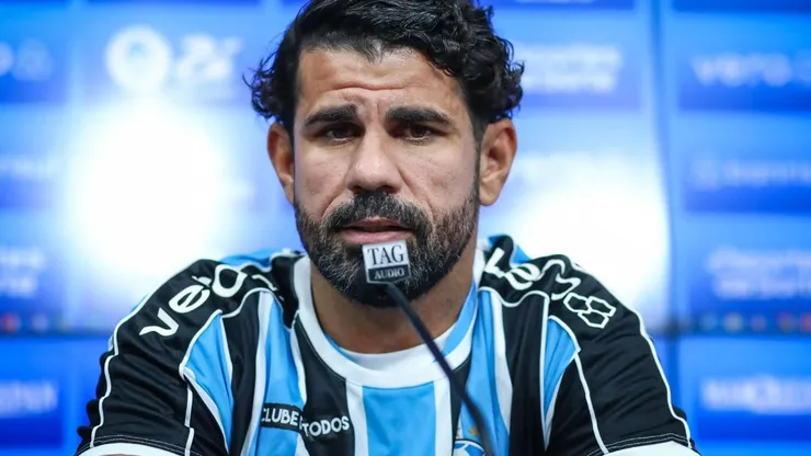 Reprodução/ Lucas Uebel/Grêmio - Diego Costa