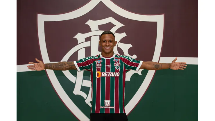 Foto: Divulgação/Fluminense - Marquinhos é anunciado no Fluminense.