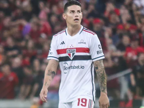Após James Rodríguez aparecer treinando torcida do São Paulo faz apelo na web