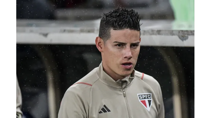 James Rodríguez atuou em apenas 14 partidas e marcou um gol. Foto: Thiago Ribeiro/AGIF