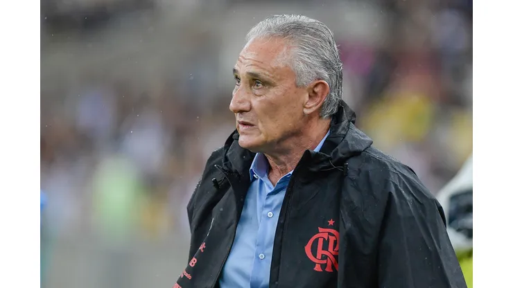 Tite, técnico do Flamengo. Foto: Thiago Ribeiro/AGIF