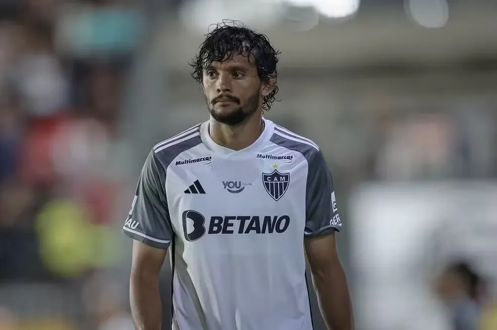 Gustavo Scarpa, jogador do Atlético-MG – Foto: Pedro Souza / Atlético