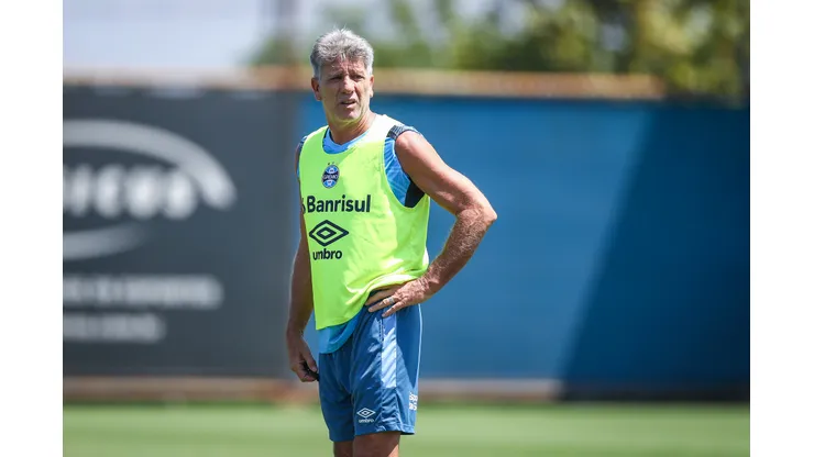 Dúvida de Renato Gaúcho é no setor ofensivo. FOTO: LUCAS UEBEL/GREMIO FBPA