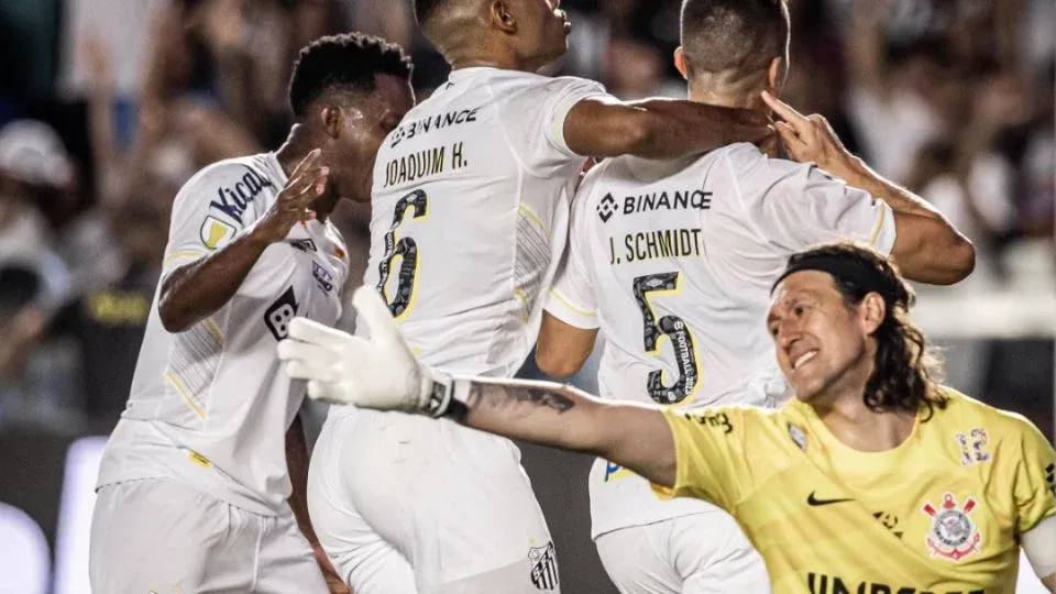 Corinthians perde para Santos – Foto: Divulgação/ Twitter Santos