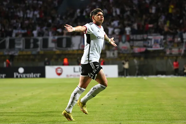 Carlos Palacios no Colo-Colo. (Photo by Marcelo Hernandez/Getty Images)