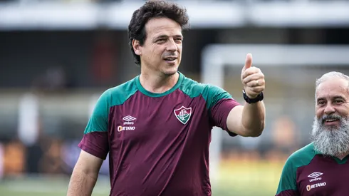 Fernando Diniz, técnico de Fluminense. Foto: Abner Dourado/AGIF