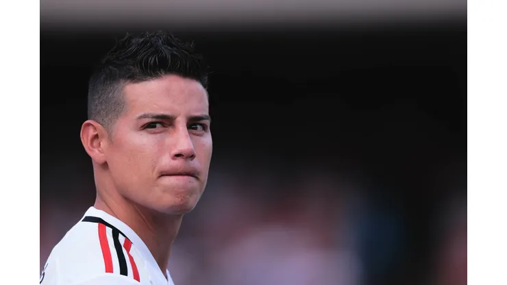 James Rodriguez segue sem estrear na temporada. Foto: Ettore Chiereguini/AGIF