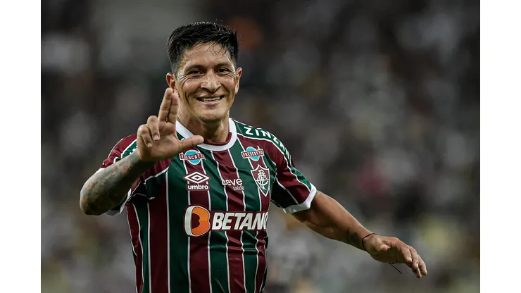 German Cano jogador do Fluminense. Thiago Ribeiro/AGIF