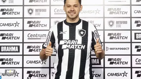 Óscar Romero está empolgado com o novo desafio na carreira. Foto: Vitor Silva/Botafogo