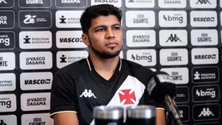 Robert Rojas, jogador do Vasco - Reprodução/Leandro Amorim/Vasco