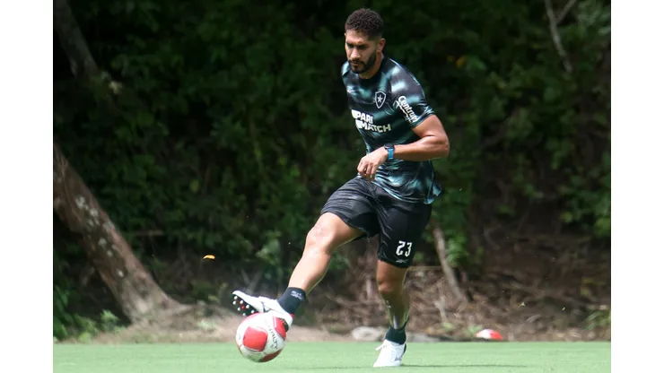 Pablo ainda não foi acionado pelo Glorioso na temporada. Foto: Vitor Silva/ Botaogo