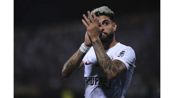 Yuri Alberto, centroavante do Corinthians.
