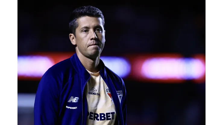 Thiago Carpini, técnico do São Paulo.
