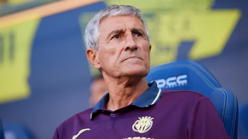 Quique Setién, técnico que está na mira do Botafogo. Fran Santiago/Getty Images