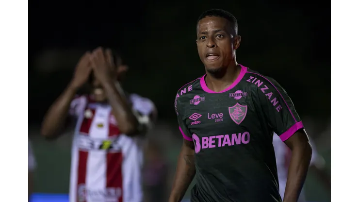Keno atuando pelo Fluminense em 2024