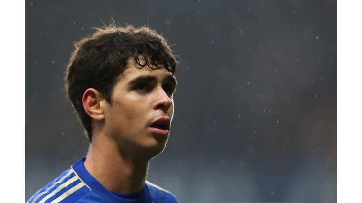Oscar em sua passagem pelo Chelsea. Foto: Julian Finney/Getty Images)