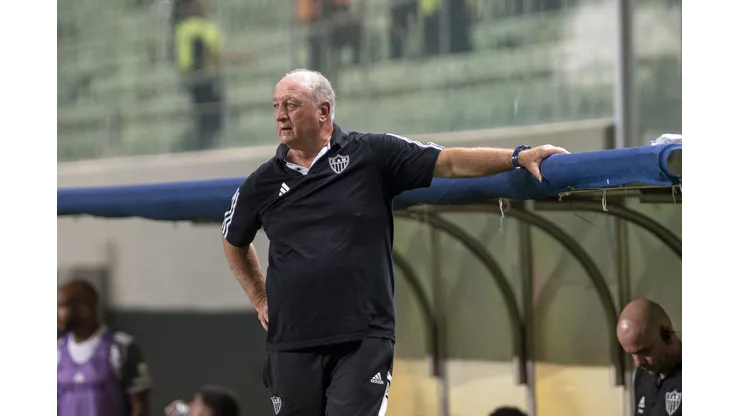 Felipão pretendo cobrar seu elenco pelas falhas no duelo de volta da semifinal do Mineiro. Foto: Alessandra Torres/AGIF