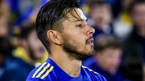 Óscar Romero durante partida pelo Boca Juniors na Copa Libertadores de 2022. (Photo by Marcelo Endelli/Getty Images)