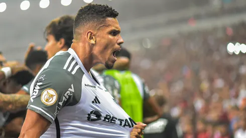 Paulinho quebrou o jejum de gols no duelo contra o América-MG. Foto: Thiago Ribeiro/AGIF