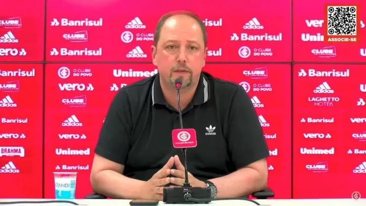 Foto: Reprodução SC Internacional/YouTube | Alessandro Barcellos precidente do Inter