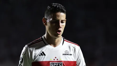 James Rodríguez, meia do São Paulo. Foto: Fabio Giannelli/AGIF