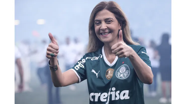 Leila celebrou o novo acordo com a Sports Hub. Foto: Ettore Chiereguini/AGIF