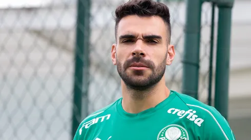 Bruno Henrique durante treino do Palmeiras no CT Academia de Futebol. Agora, meio-campista está no Inter e ficar no banco contra o Nova Iguaçu. Foto: Marcello Zambrana/AGIF