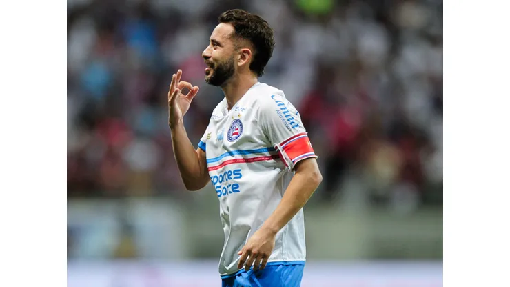 Everton Ribeiro é um das principais contratações do Bahia em 2024. Foto: Jhony Pinho/AGIF