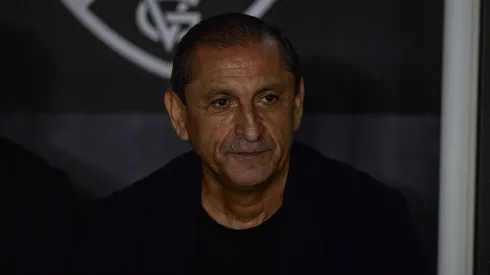 Ramón Díaz blindou o elenco durante coletiva. Foto: Thiago Ribeiro/AGIF