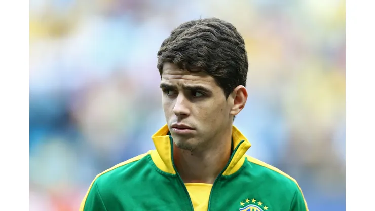 Oscar. Brasil x Franca em Amistoso na Arena Gremio. 09 de Junho de 2013, Porto Alegre, Rio Grande do Sul, Brasil. Jogador pode pintar no Internacional. Foto: Heuler Andrey/AGIF