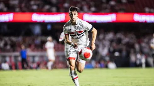 SP – SAO PAULO – 14/02/2024 – PAULISTA 2024, SAO PAULO X SANTOS – Bobadilla jogador do Sao Paulo durante partida contra o Santos no estadio Morumbi pelo campeonato Paulista 2024. Atleta deve ganhar espaço. Foto: Abner Dourado/AGIF