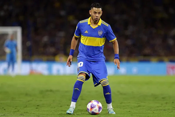 Oscar Romero atuando no Boca Juniors em 2023 –  (Photo by Daniel Jayo/Getty Images)